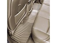 Cadillac Escalade ESV Second-Row One-Piece Premium All-Weather Floor Mat in Dune - 22858831