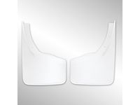 GM 22902392 Front Molded Splash Guards in Summit White