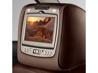 GMC Sierra 2500 HD Rear-Seat Entertainment System with DVD Player in Maple Sugar Vinyl with Shale Stitching - 84263926
