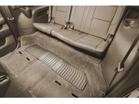 Cadillac Escalade ESV Third-Row One-Piece Premium All-Weather Floor Mat in Dune - 22858829