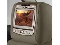 GMC Sierra 2500 HD Rear-Seat Entertainment System with DVD Player in Dune Cloth with Dune Stitching - 84263913
