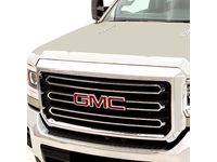 GMC Sierra 3500 HD Aeroskin™ Hood Protector in Chrome for Vehicles with Gas Engines by Lund - 19329343