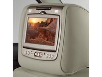 GMC Sierra 2500 HD Rear-Seat Entertainment System with DVD Player in Dune Vinyl with Dune Stitching - 84263923
