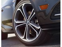 Buick 20x8.5-Inch Aluminum 5-Split-Spoke Wheel in Black and Chrome - 39032068