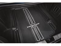 GM 23412235 Premium All-Weather Cargo Area Mat in Jet Black with Camaro Script (for Coupe Models)