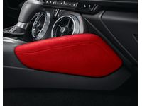 GM Knee Pad Interior Trim Kit in Adrenaline Red with Torch Red Stitching - 84095812