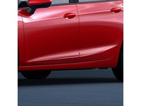 Chevrolet Cruze Front and Rear Smooth Door Moldings in Cajun Red Tintcoat - 84207328