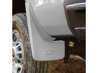 Chevrolet Silverado 2500 HD Rear Molded Splash Guards in Silver Ice Metallic - 23387357
