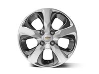Chevrolet Spark 15x6-Inch Aluminum 5-Spoke Wheel in Silver - 95388934