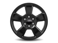 GMC Yukon XL 20x9-Inch Aluminum 5-Spoke Wheel in Black - 23431107