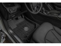 Buick First-Row Premium All-Weather Floor Liners in Ebony with Buick Logo - 84179243