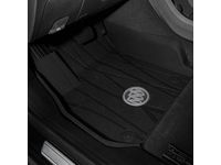 Buick First-and Second-Row Premium All-Weather Floor Liners in Jet Black with Buick Logo - 84204786