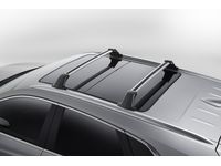 GM Roof Rack Cross Rails Package in Bright Anodized Aluminum - 84121220