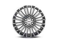 Cadillac XT6 20x8-Inch Aluminum 6-Split-Spoke Wheel in Nickel Pearl - 23403702