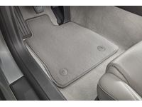 Cadillac XT6 First-Row Carpeted Floor Mats in Medium Ash Gray - 84365532