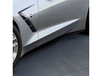 Chevrolet Corvette Rocker Panel Extensions in Carbon Flash - 84139819