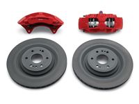 GM Front Six-Piston Brembo Brake Upgrade System in Red - 84619588