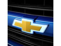 Chevrolet Silverado 3500 HD Front Illuminated Bowtie Emblem in Gold - 84518366