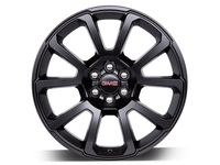 Chevrolet Spark 20x8.5-Inch Aluminum 5-Split-Spoke Wheel in Low Gloss Black - 84054681