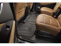 Buick Second-Row Interlocking Premium All-Weather Floor Liner in Ebony with Buick Logo - 84202827