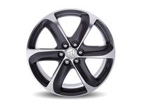 Buick 20x8-Inch Aluminum 6-Spoke Wheel in Satin Graphite - 84036542