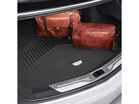 Cadillac Premium All-Weather Cargo Area Mat in Jet Black with Cadillac Logo - 84154793