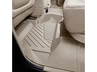 GM Second-Row Interlocking Premium All-Weather Floor Liner in Dune - 23237408