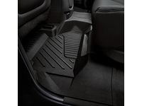 Cadillac Second-Row Interlocking Premium All-Weather Floor Liner in Jet Black - 84181592