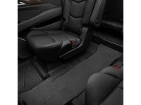 GM Third-Row One-Piece Premium All-Weather Floor Liner in Jet Black - 84327943