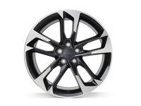 Cadillac XT6 20x8.5-Inch Aluminum 5-Split-Spoke Front Wheel in Machined Face Finish - 84015312