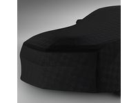 GM Premium Indoor Car Cover in Black with Embossed ZL1 Logos - 22863449