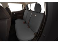 Chevrolet Colorado Carhartt Crew Cab Rear Full Bench Seat Cover Package in Gravel (without Armrest) - 84301780
