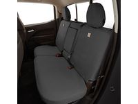 Chevrolet Colorado Carhartt Crew Cab Rear Full Bench Seat Cover Package in Gravel (with Armrest) - 84301782