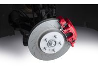 GM Front and Rear Brake Upgrade System in Red - 23261507