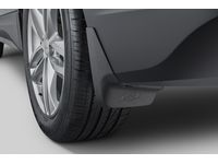 Chevrolet Equinox Rear Splash Guards in Black with Bowtie Logo - 84518206