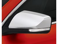 Chevrolet Impala Outside Rearview Mirror Covers in Chrome - 22965102