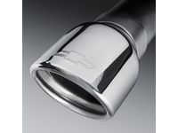 GM 22911703 6.0L Polished Stainless Steel Dual-Wall Angle-Cut Exhaust Tip