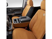 Chevrolet Colorado Carhartt Crew Cab Front Seat Cover Package in Brown - 84301777