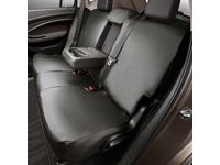 Buick Rear Seat Cover Set in Black with Buick Logo - 23445457