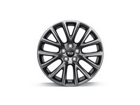 Cadillac 20x8.5-Inch Aluminum 7-Split-Spoke Wheel in After Midnight Finish - 23422365