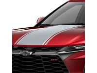 Chevrolet Blazer Hood and Liftgate Stripe Package in Silver - 84716586