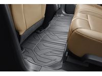 Buick Second-Row Interlocking Premium All-Weather Floor Liners in Black - 84148093