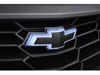 Chevrolet Camaro Front Illuminated Bowtie Emblem in Black - 84329529