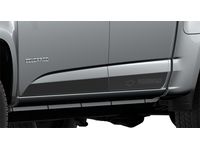 Chevrolet Extended Cab Body Side Decal Package in Low-Gloss Black with Chevrolet Performance Logo - 23341116