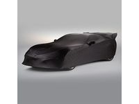 Chevrolet Corvette Premium Indoor Car Cover in Black with Embossed ZR1 Logos - 84053409
