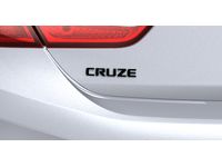 Chevrolet Cruze Cruze Emblems in Black - 84136404
