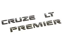 Chevrolet Cruze Cruze Emblems in Black - 42656798
