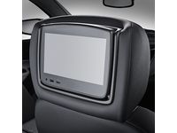 Chevrolet Rear-Seat Infotainment System in Jet Black Leather with Brandy Stitching - 84575894