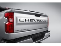 Chevrolet Tailgate Lettering in Black - 84370615