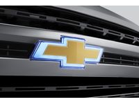 Chevrolet Silverado 1500 Front Illuminated Bowtie Emblem in Gold - 84602324